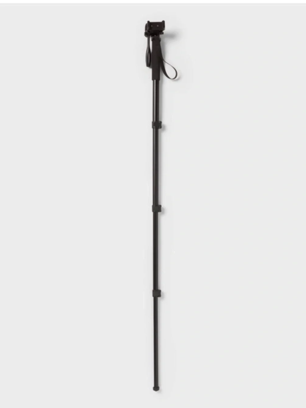 Monopod - heyday™: Black 3-Way Panhead, Quick Release Plate